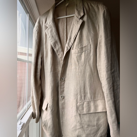 COPY - Men’s Lino 120% linen jacket - Picture 2 of 16